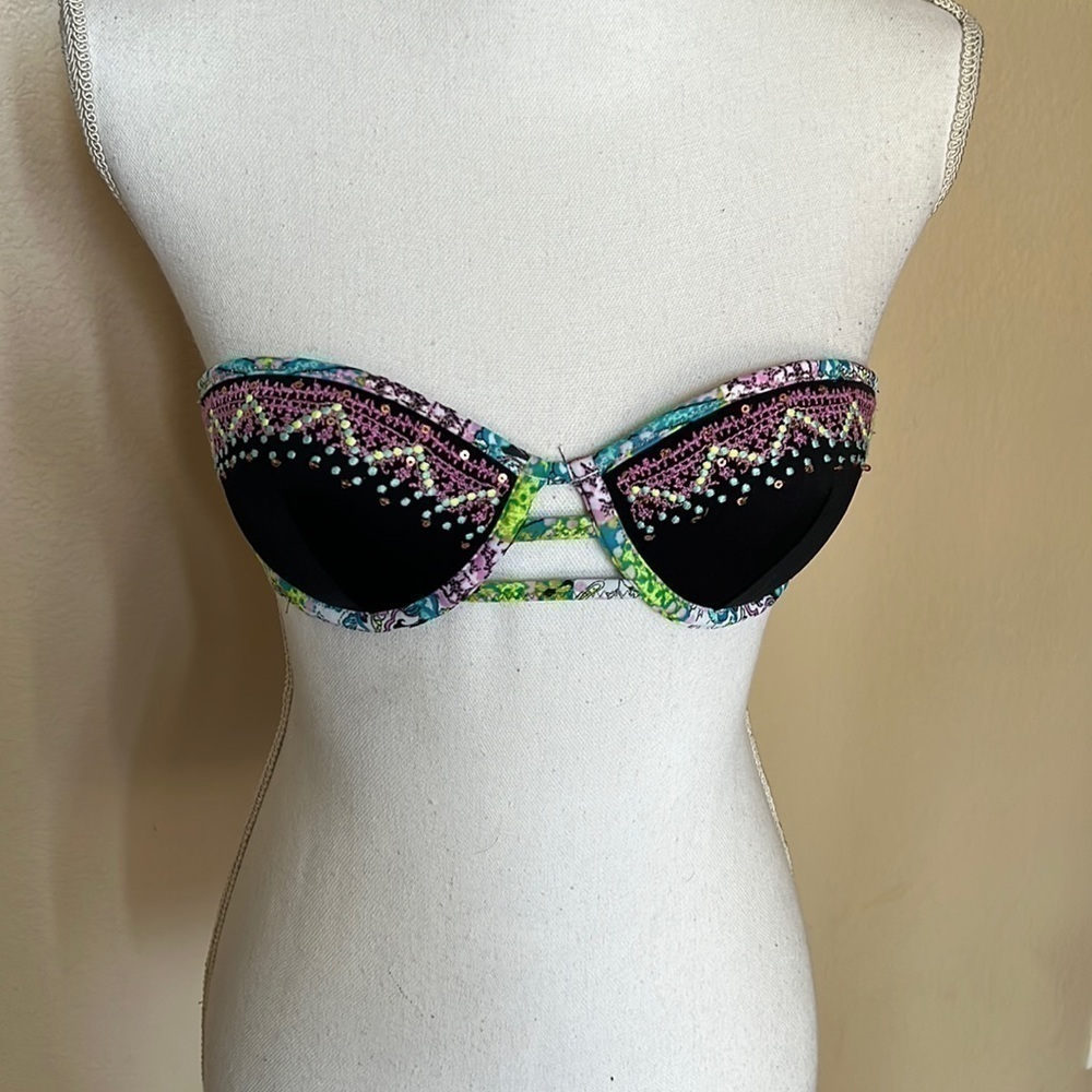 Victoria secret padded strapless bikini top